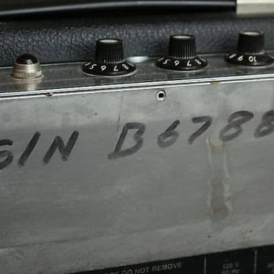 1972 Fender 6G15 Silverface Tube Reverb Unit image 7