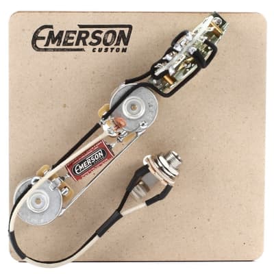 Emerson Custom Tele 3-Way Prewired Kit - 250K Pots image 1