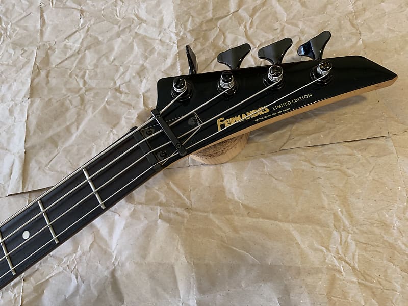 FERNANDES PRECISION BASS ブラック Fernandes Precision Bass FPB 60 1980 Black Bass For Sale Rickguitars