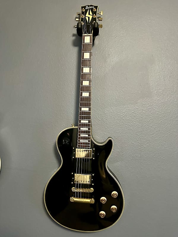 ギター Burny Les Paul Custom Mod Burny by Fernandes Electric Guitar Les Paul Custom White RLC
