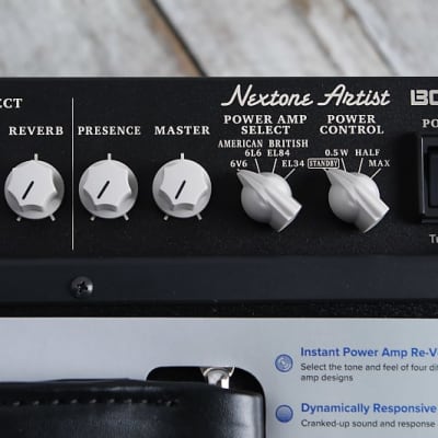 Boss Nextone Artist Electric Guitar Amplifier 80 Watt 1x12 Combo Amp NEX-ARTIST image 6