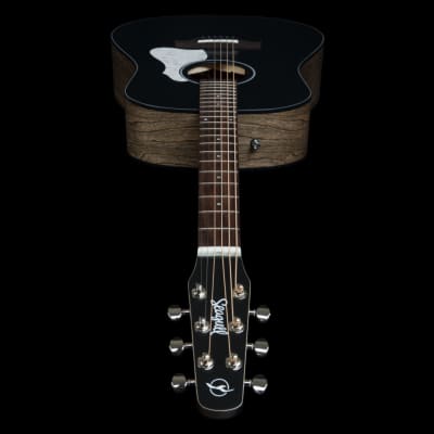 Seagull S6 Classic Black A/E Electric Acoustic Guitar image 8