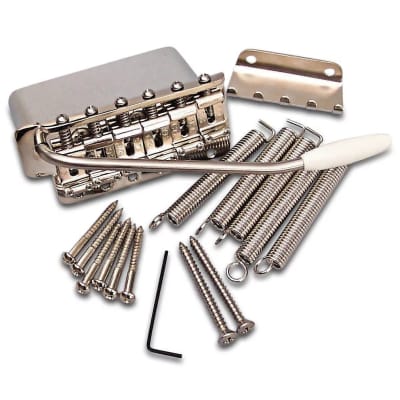 Callaham Vintage S-Model Strat® Bridge Assembly, Right Hand Nickel