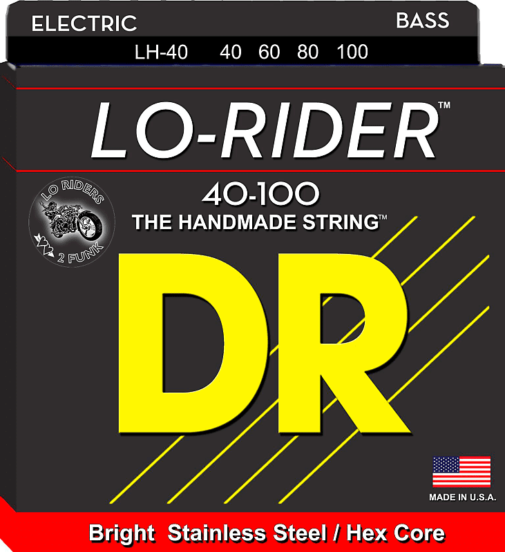 Dr  Lh 40 Low Rider Corde Per Basso image 1