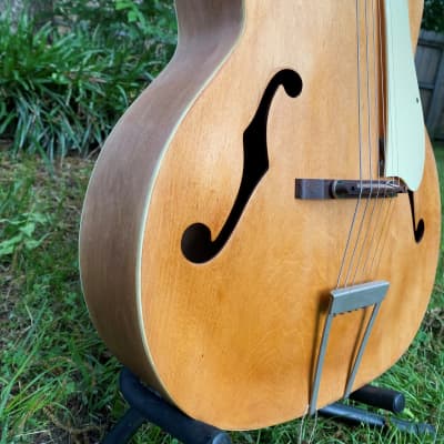 Vintage Early 50s Kay K-30 Archtop Natural image 11