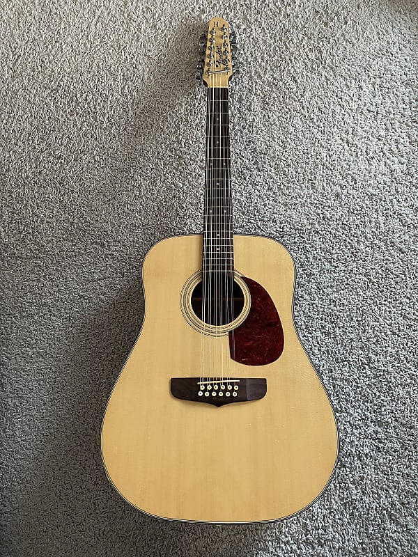 Fender Santa Maria California Series Natural 1988-1992 12-String Acoustic Guitar image 1