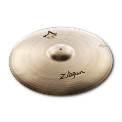 Zildjian 22 Inch A Custom Medium Ride Cymbal A20523  642388182901 image 1