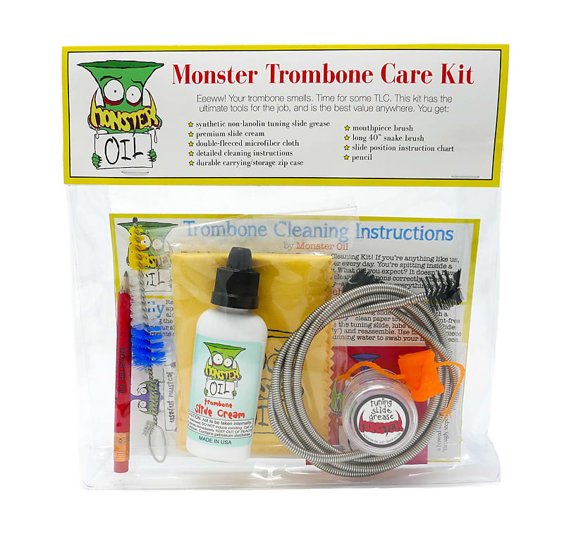 Monster Oil Trombone Care and Cleaning Kit image 1