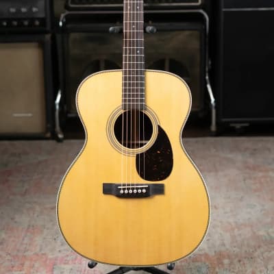 Martin OM-28E Acoustic Guitar with Hardshell Case image 3