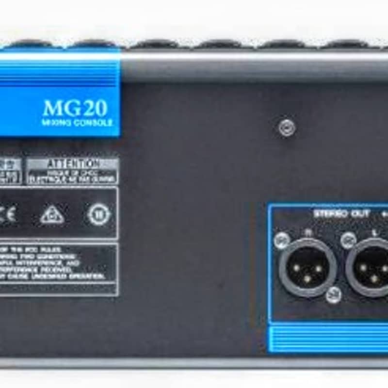 Mezclador Consola Yamaha Mg20xu-interfaz Usb