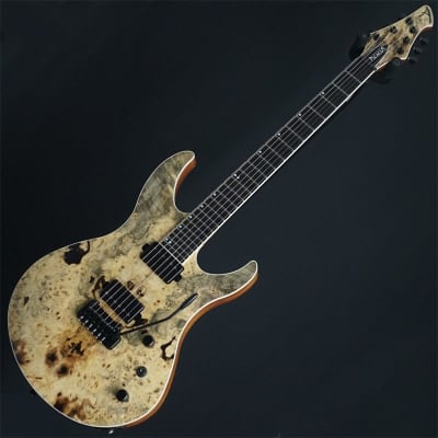 No brand [USED] ACACIA Guitars Romulus 6 Backeyeburl Top (Natural) [SN.WM7010] image 3