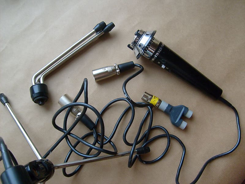 AKG D11 D HL Stereo Twin Vintage Microphone Rare | Reverb