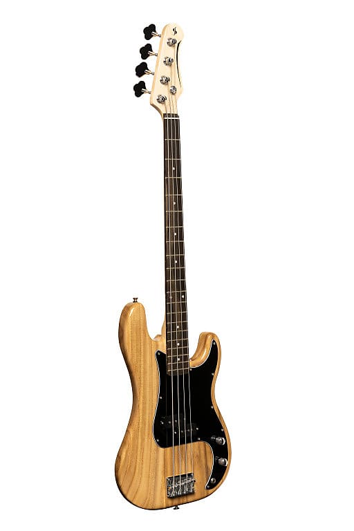 STAGG Standard "P" electric bass guitar Natural image 1