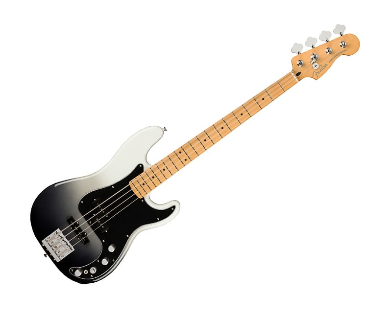 Used Fender Player Plus Precision Bass - Silver Smoke w/ Maple FB image 1
