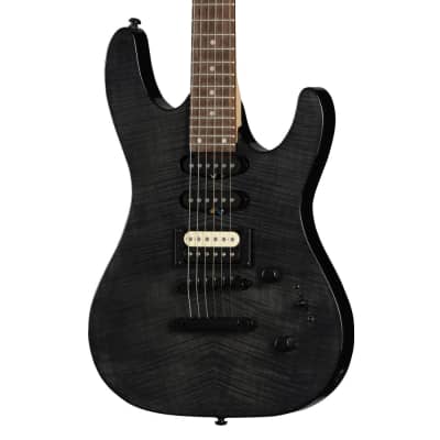 Kramer - Striker - Electric Guitar - Figured HSS - Laurel Fingerboard - Stoptail - Transparent Black for sale