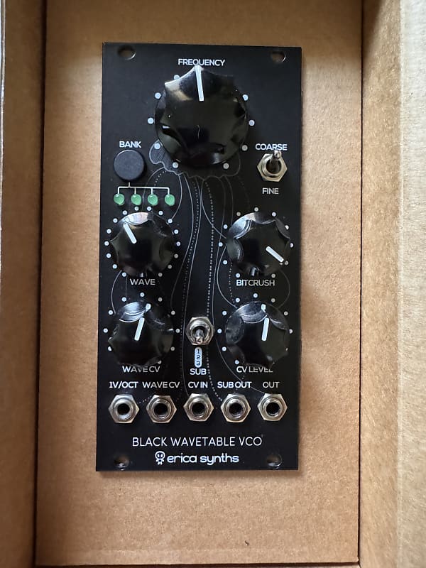 Erica Synths Black Wavetable VCO