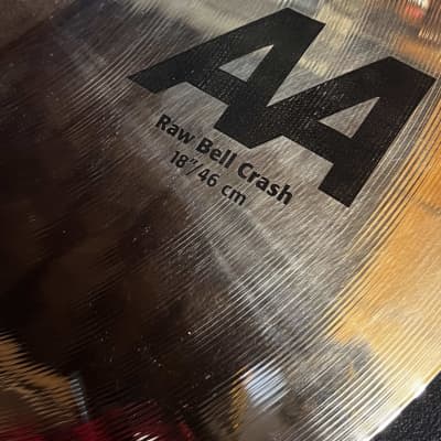 Sabian 18" AA Raw Bell Crash Cymbal 2019 - Present - Brilliant image 2