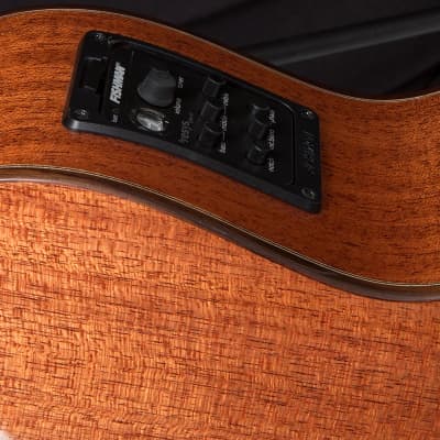 Washburn WLG110SWCEK Woodline Solidwood Series Grand Auditorium Cutaway Acoustic Electric Guitar image 3