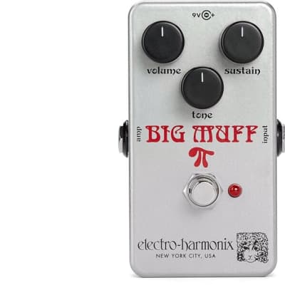 Electro-Harmonix Ram's Head Big Muff Pi Distortion/Sustainer - Silver image 1