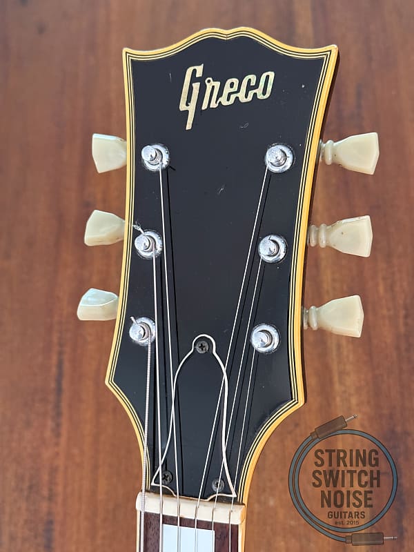 1973年頃 Greco（Gneco）LOGO EG360B Greco Les Paul, Ebony (Black), Vintage 1973, Made In Japan