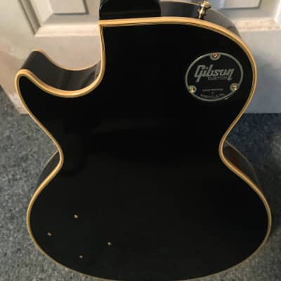 Gibson Custom Shop Historic 3-Pickup '57 Les Paul Custom Black Beauty Reissue 2018 - Present - Ebony VOS image 11