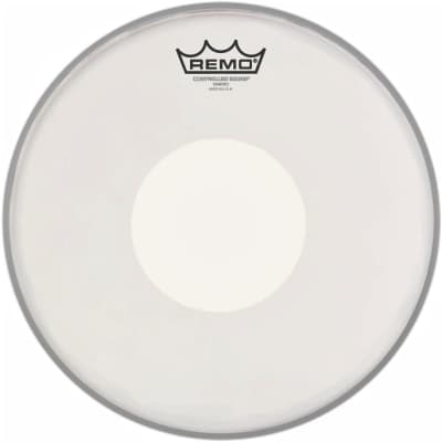 Remo CS-0114-00 Controlled Sound Coated Drumhead - 14 inch - with Black Dot