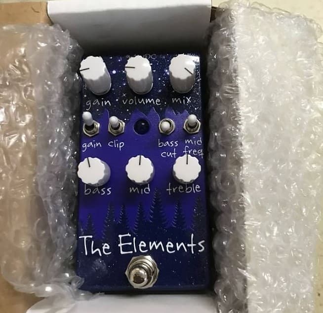 Dr. Scientist The Elements Distortion Fuzz Pedal w/ Original box & paperwork image 1