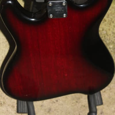 Heit Deluxe by Teisco 60s Red Burst image 6