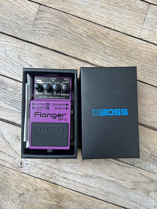 Boss BF-3 Flanger w/ Box And Instructions | Reverb