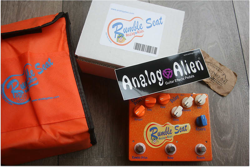 ANALOG ALIEN "Rumble Seat (OverDrive/Delay/Reverb | Reverb Australia