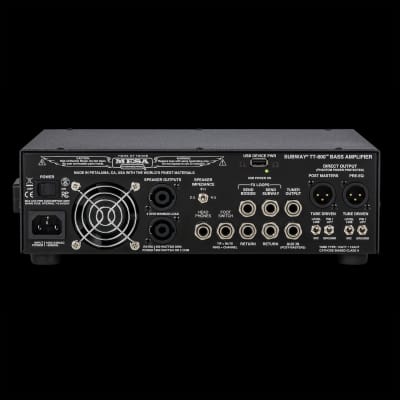 Mesa Boogie Subway TT-800 Bass Guitar Amp Head Amplifier, 800 Watts image 4