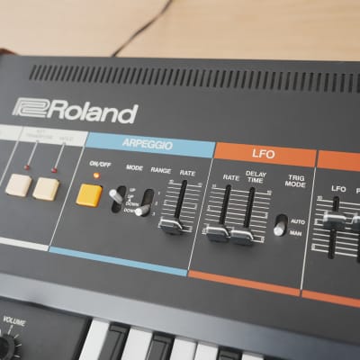 🎁SALE!! ✅ Roland Juno-60  ✅ Perfect working ✅ incl PowerTrans to 100-240V image 5