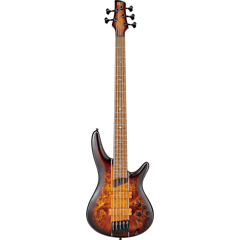 Ibanez SR5PBLTD-DEL Soundgear Premium 5-String Bass Dragon Eye Burst Low Gloss 2020 image 1