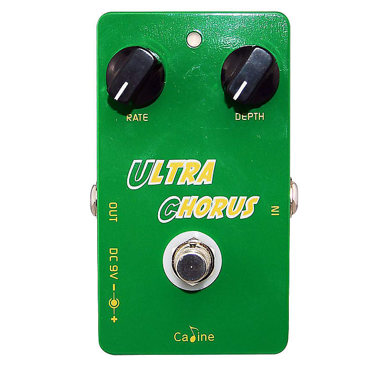 Caline CP-28 Ultra Chorus Guitar Effect Pedal True Bypass image 1