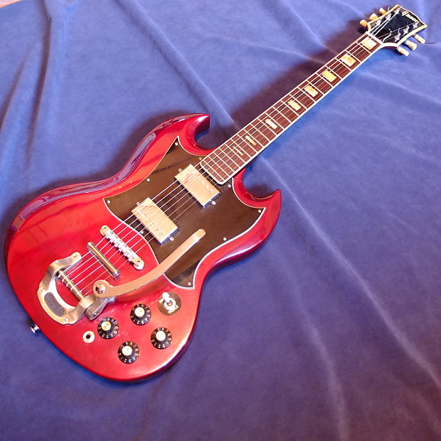 c.1972 Greco Gibson SG clone w OHSC