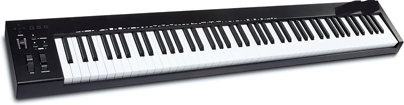 88 Key Semi Weighted MIDI Keyboard Controller for Complete Command of Virtual Synthesizers  			