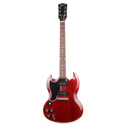 Gibson Custom Shop 1963 SG Special Left-Handed VOS Cherry Red Made 2 Measure image 2