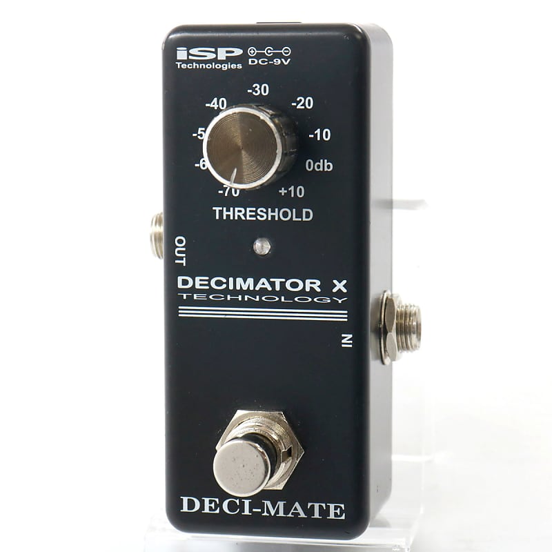 ISP TECHNOLOGIES DECI-MATE Micro Decimator Pedal Noise reduction for guitar  (02/01)