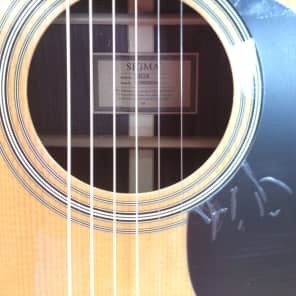 Sigma SD28 Acoustic Guitar, w/HSC & 12 choice points image 3