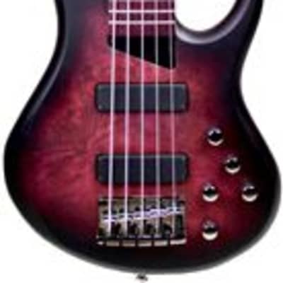 MTD Andrew Gouche Signature AG-5 5-String Bass Smoky Purple Satin image 1