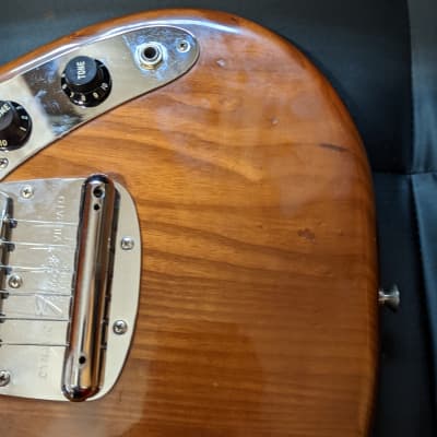 Fender Mustang 1971 Natural Wood image 7