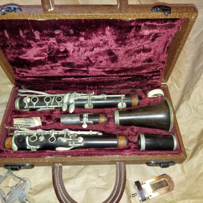 Pedler Clarinet Custombuilt Silver Plated Metal Clarinet