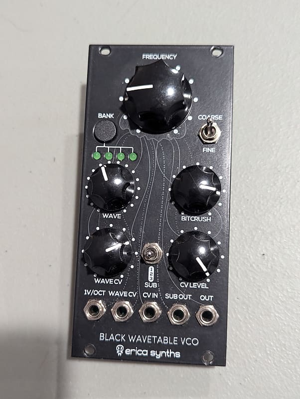 Erica Synths Black Wavetable VCO