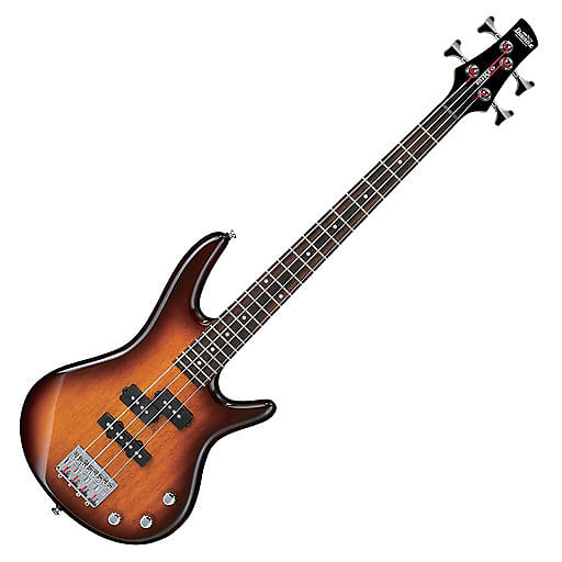Ibanez GSRM20 Mikro Electric 4-String Bass Guitar - Brown Sunburst image 1