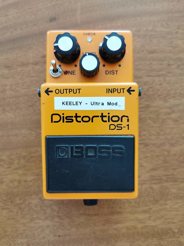 Boss DS-1 Distortion with Keeley Ultra Mod 2010s Orange