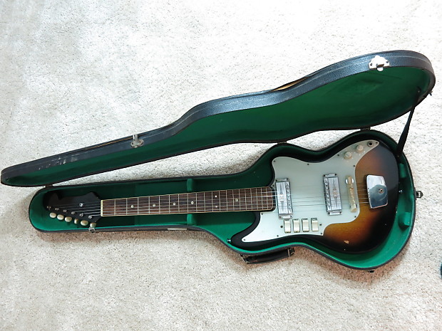 ビンテージ】Zenon guitar with Fender PU 1960年代 ☆日本製 検