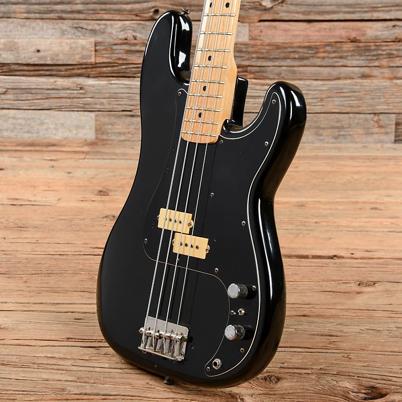 【ジャンク品】Fender Precision Bass ブラック 2006 Fender J Craft Precision Bass PB62-72AB All Black, Near