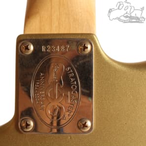 2004 Fender 50th Anniversary Custom Shop '65 Stratocaster Relic in Atzec Gold image 10