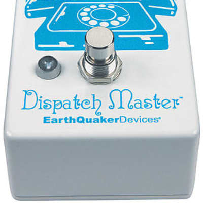 EarthQuaker Devices Dispatch Master Digital Delay & Reverb V3 2022 White / Blue Print image 2