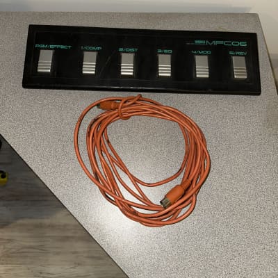 Yamaha MFC06 midi foot controller